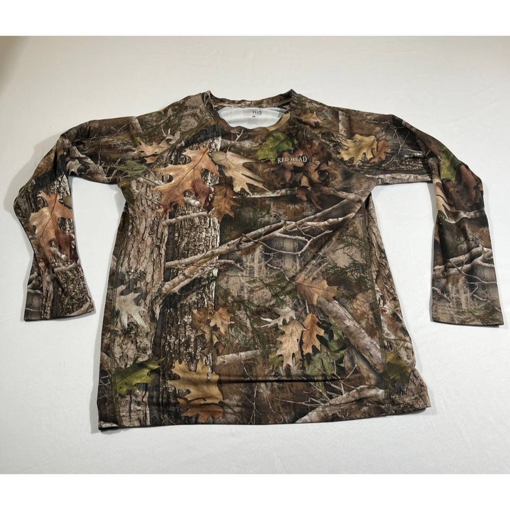 RedHead Youth XL Camo Performance Long Sleeve Shirt TrueTimber Bass Pro Shops